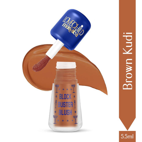 LoveChild Brown Kudi  Block Buster Blush Brown | Dewy Matte Finish